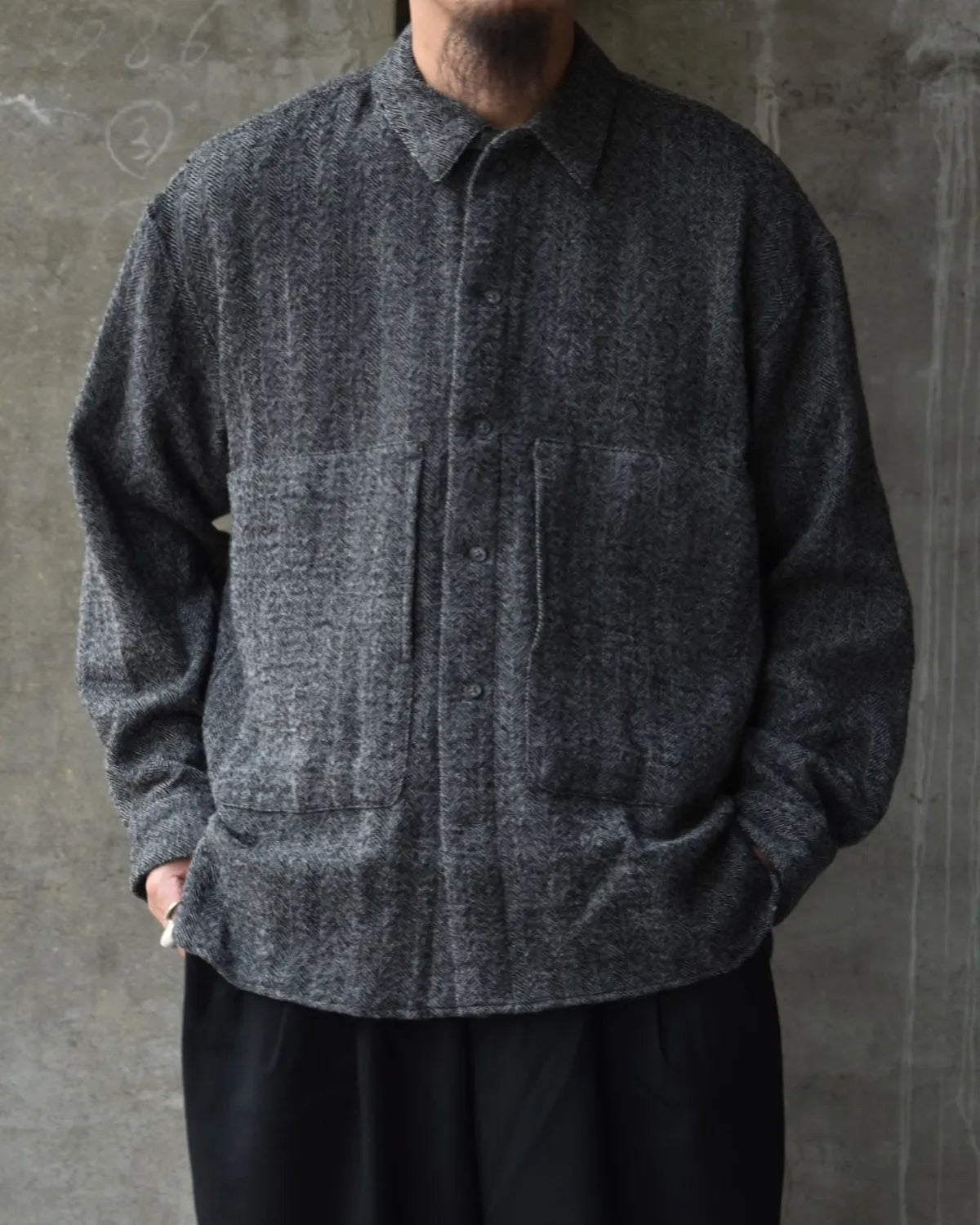 POLYPLOID / SHIRT JACKET C (C-5-001-055)