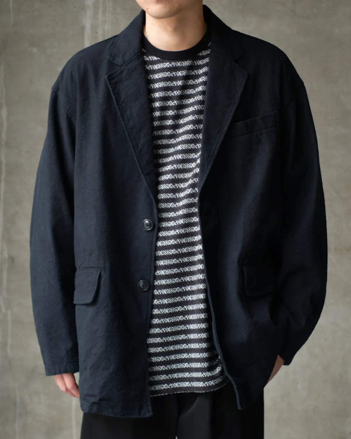COOTIE PRODUCTIONS® / C/Li Canvas Single Breasted Jacket (CTE-26S201)