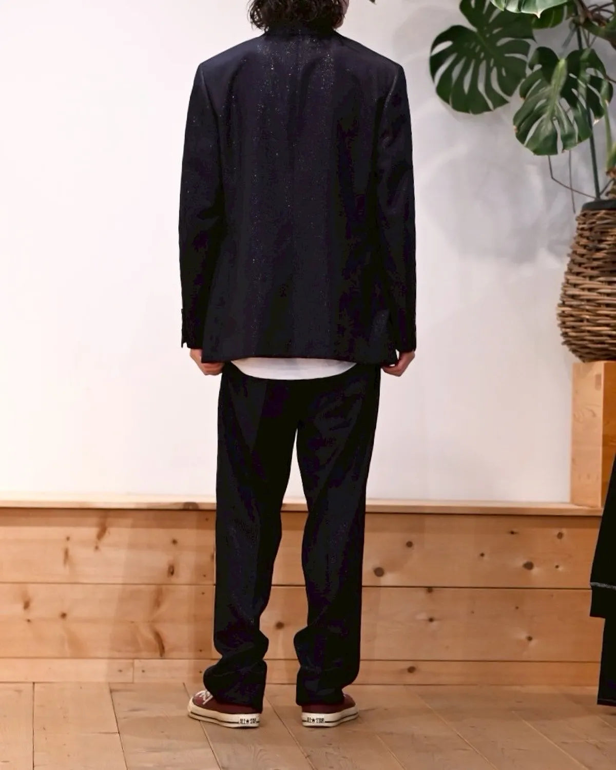 WACKO MARIA × DORMEUIL / GLITTER SINGLE BREASTED JACKET -TYPE5- & GLITTER PLEATED TROUSERS -TYPE-2- (WMGP-WMO-SU05)