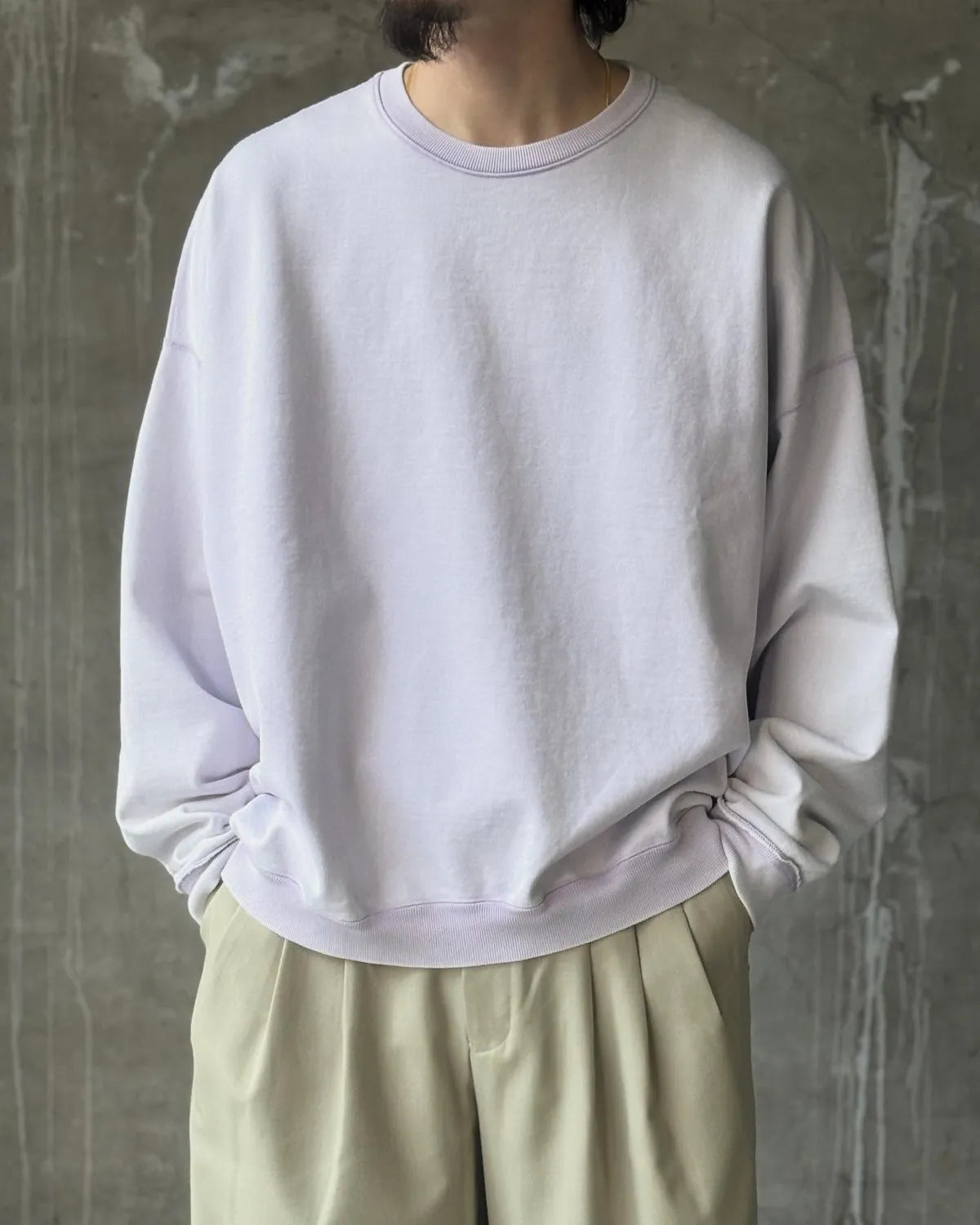 MARKAWARE / Organic Cotton Heavy Fleece Huge Sweat (A26A09CS11C)