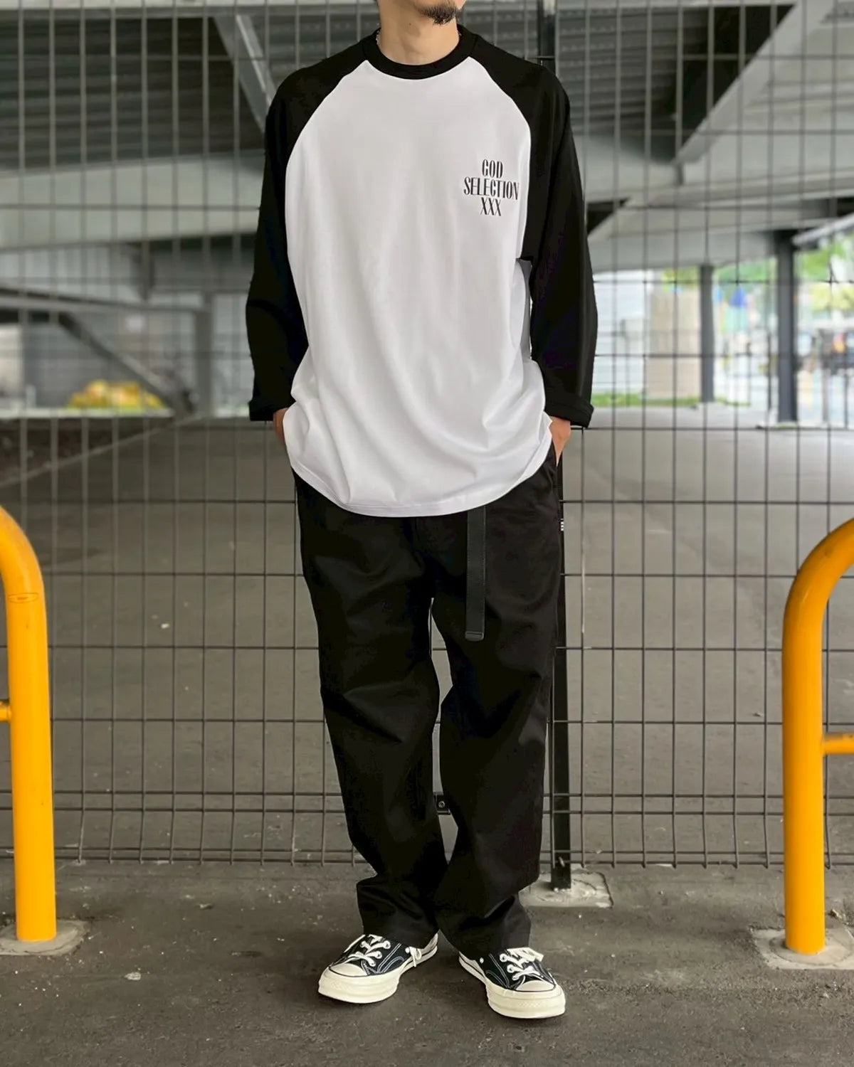 GOD SELECTION XXX / RAGLAN SLEEVE T-SHIRT (GX-S25-RT-02)