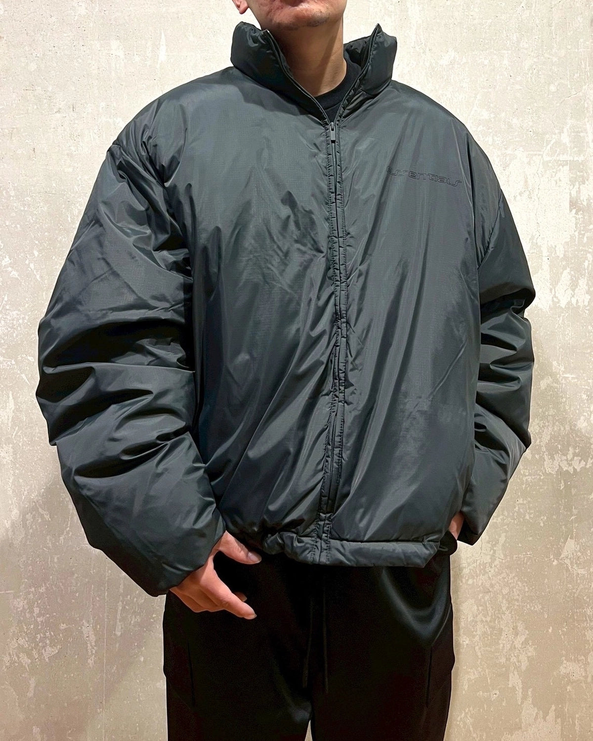 ESSENTIALS / Ripstop Nylon Puffer Jacket (202HO258151F)