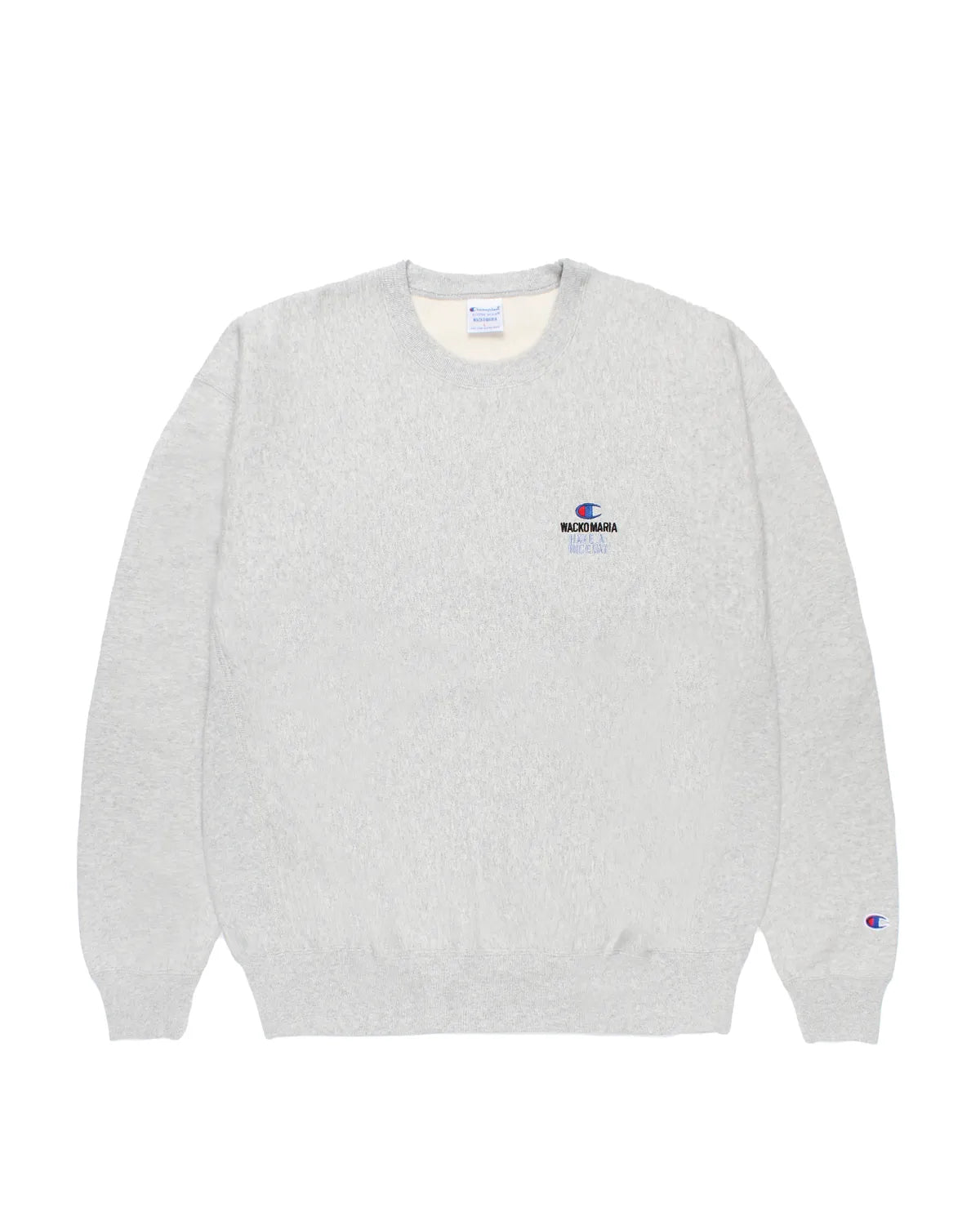 WACKO MARIA × Champion / REVERSE WEAVE CREW NECK SWEAT SHIRT (26FW-WMC-CP04)