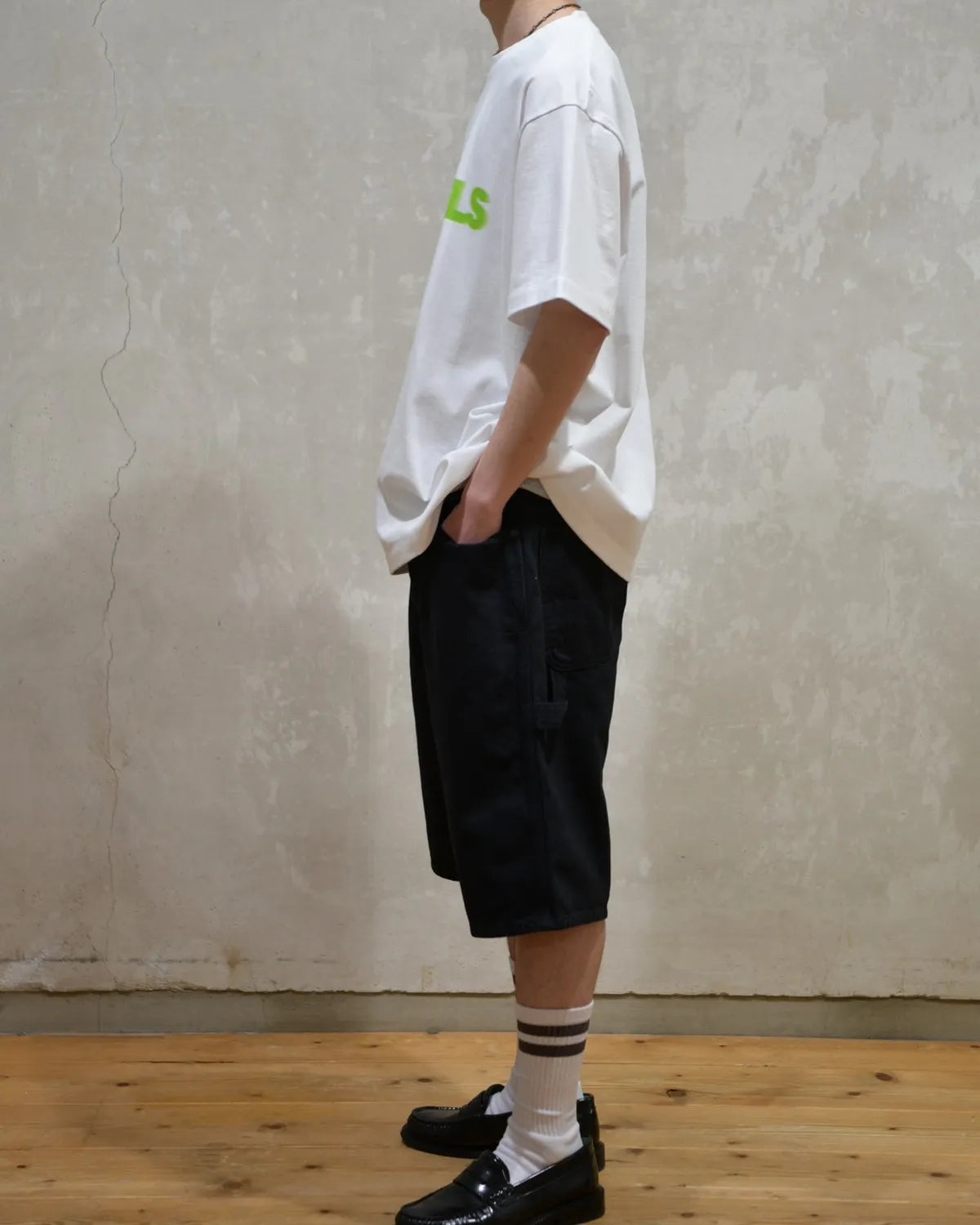 vowels / OVERDYED PAINTER SHORTS (VO-26SS-PT044)