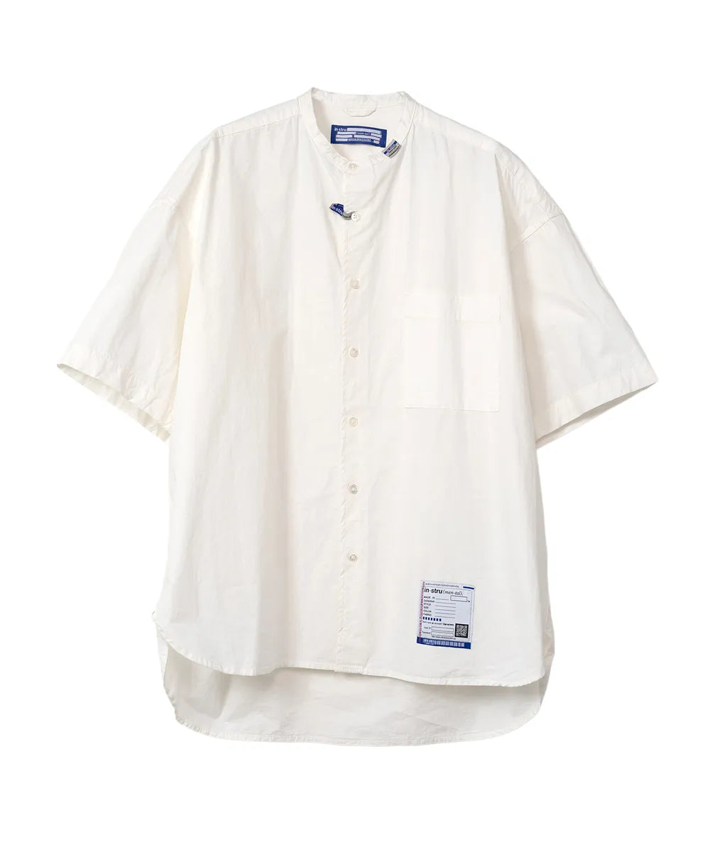 Maison MIHARA YASUHIRO の Typewriter cloth Half-sleeve Shirt (I12SH013)