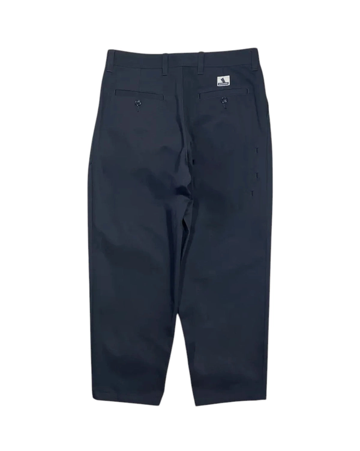DESCENDANT / DC-3 ORGANIC COTTON TWILL TROUSERS (252TQDS-PTM01)