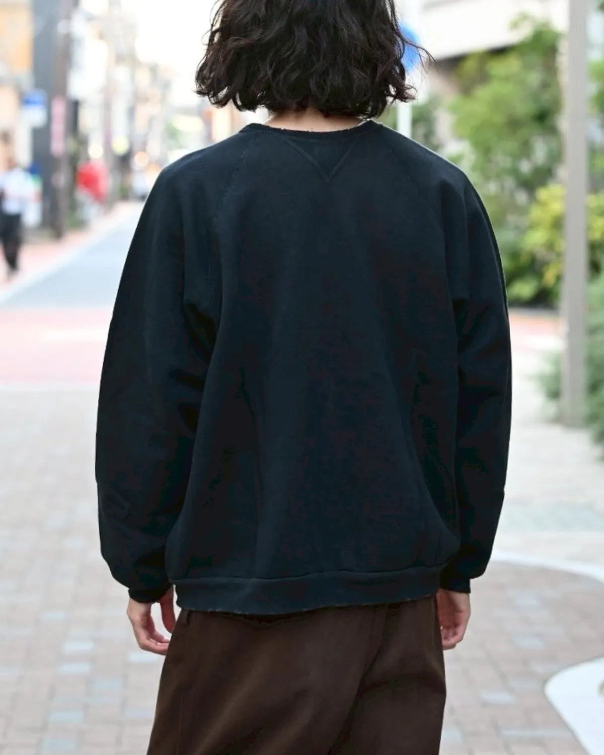 A.PRESSE / Vintage Double V Sweatshirt (25AAP-05-11)