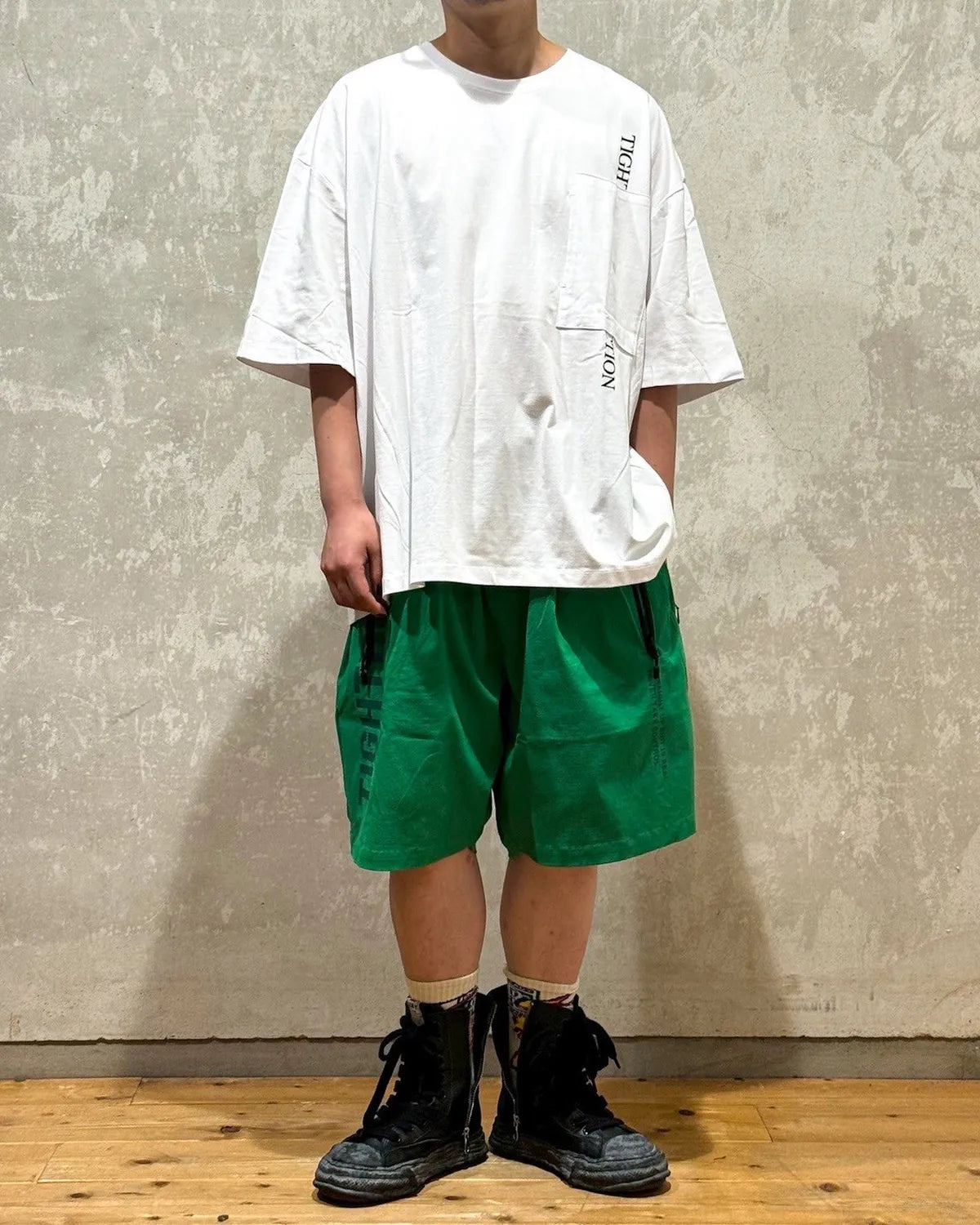 TIGHTBOOTH / STRAIGHT UP S/S T-SHIRT - Quick Drying - (00009406)