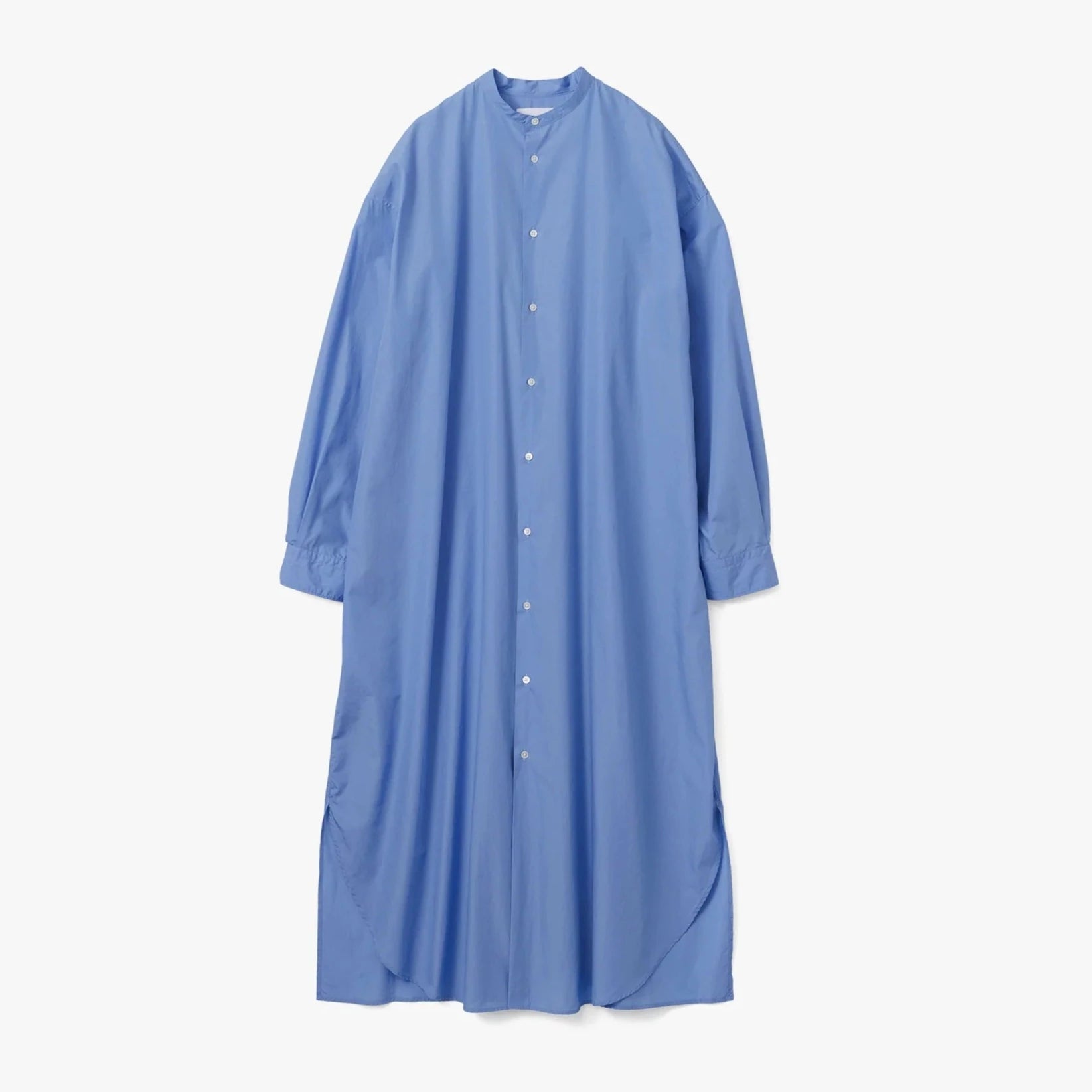 Graphpaper / Broad Band Collar Oversized Shirt Dress (24SS)