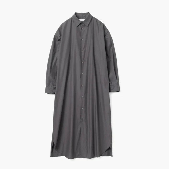 Graphpaper / Broad Regular Collar Oversized Shirt Dress (24SS)
