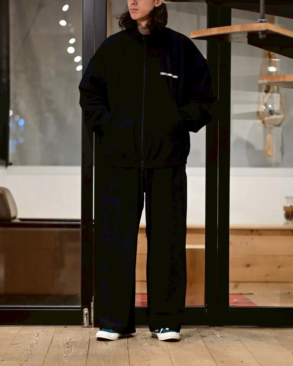 COOTIE PRODUCTIONS® / Frost Weave Track Jacket (CTE-26S209)