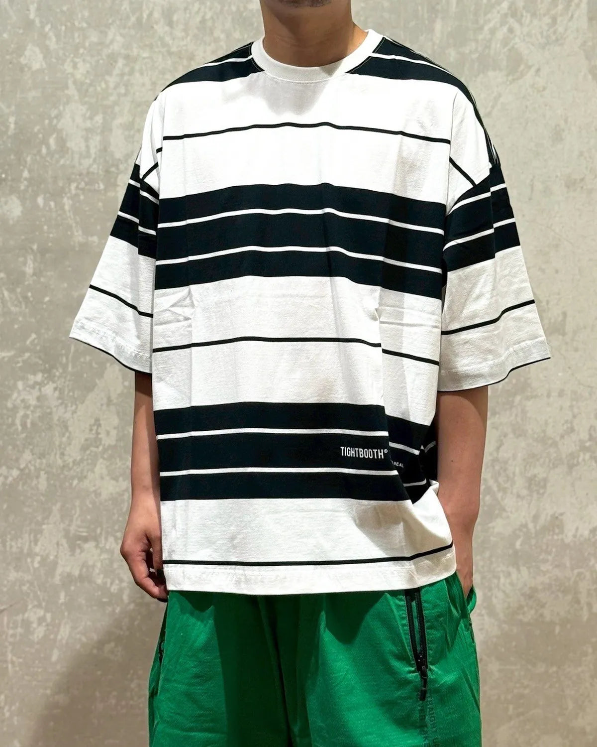 TIGHTBOOTH / BORDER S/S T-SHIRT (00009404)