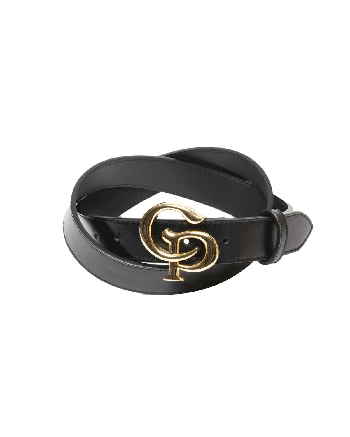 COOTIE PRODUCTIONS® / Symbol Buckle Leather Belt (CTE-25S543)