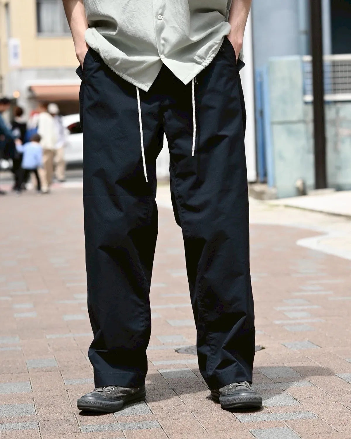 nanamica / Side Belt Wide Pants (S25SC107)
