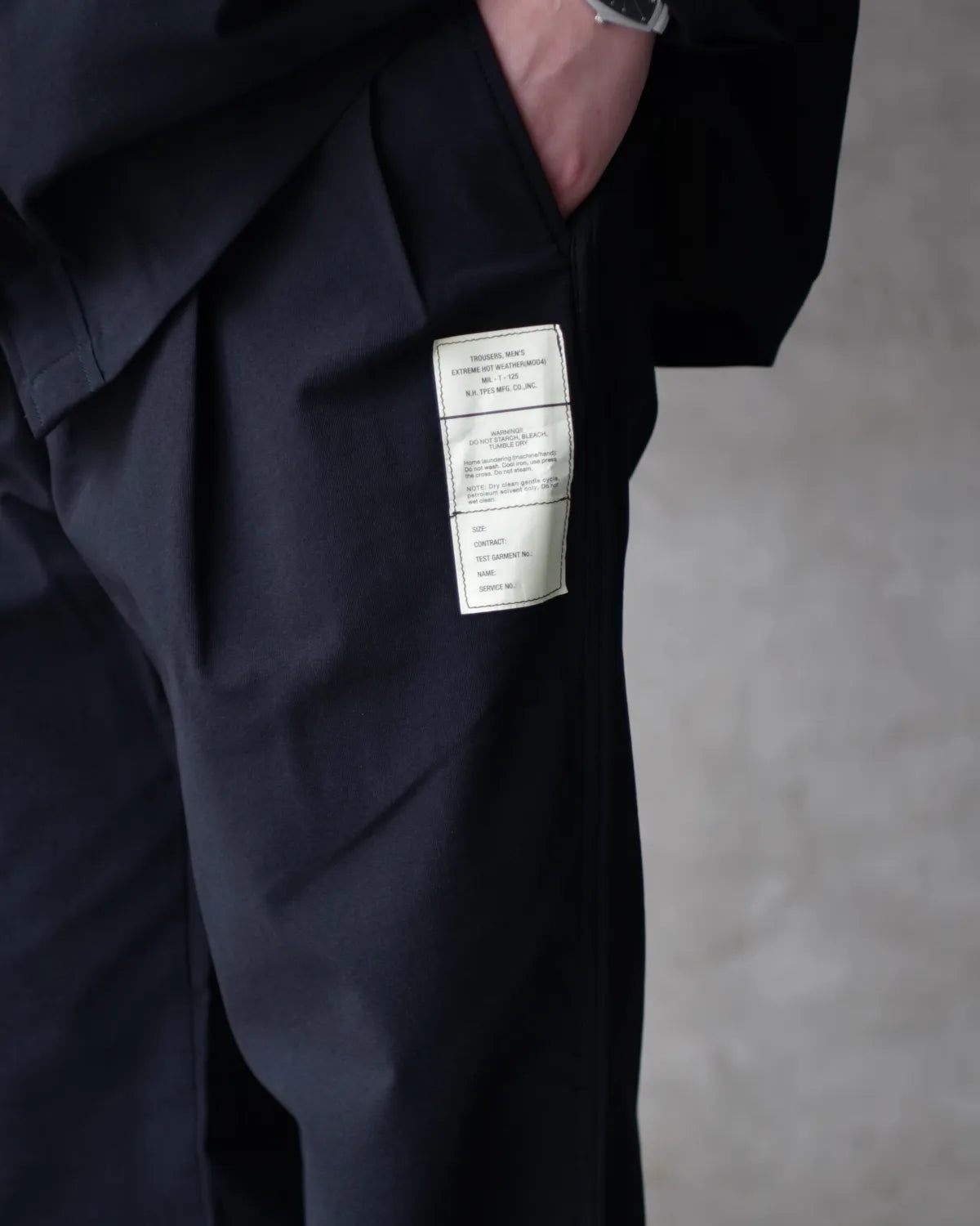 N.HOOLYWOOD TEST PRODUCT EXCHANGE SERVICE / EASY TROUSERS (9261-PT01-002)