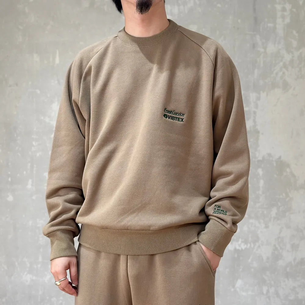 FreshService / VIBTEX for FreshService SWEAT CREW NECK PULLOVER