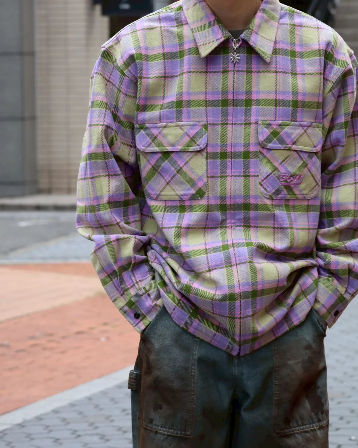 BoTT / Zip-Up Flannel Shirt