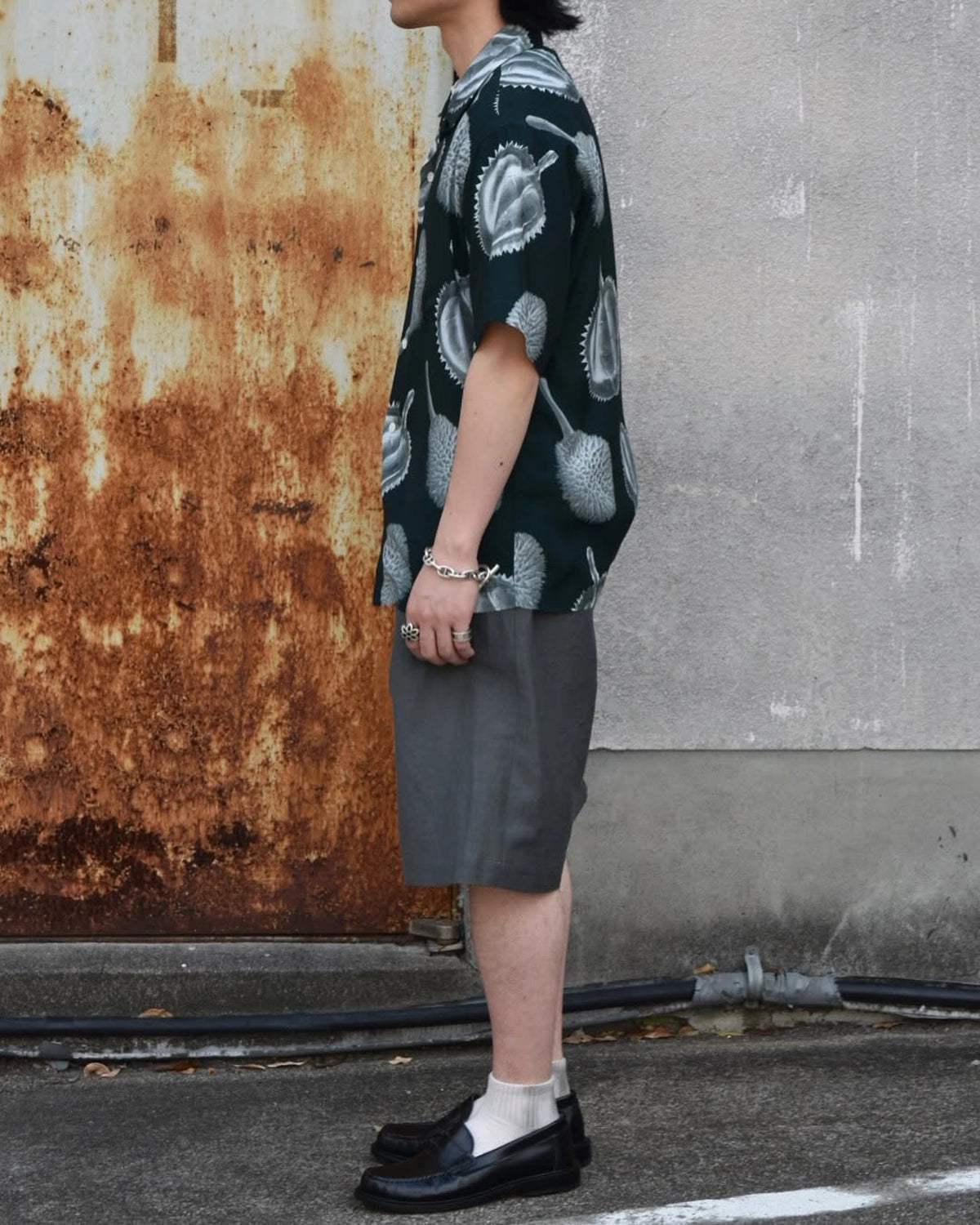 N.HOOLYWOOD COMPILE / TUCKED HALF PANTS (2251-PT50-001)