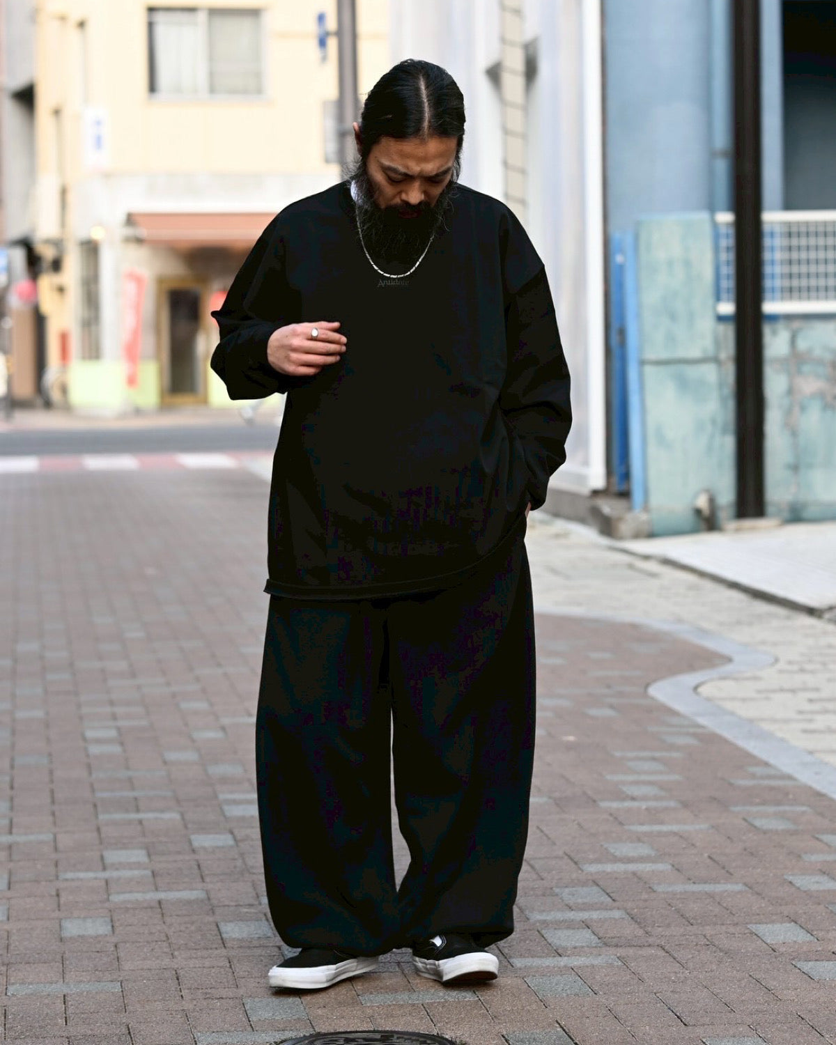 ANTIDOTE BUYERS CLUB / ASIC Heavy Weight Oversized L/S Tee (ABCSS26CT02)