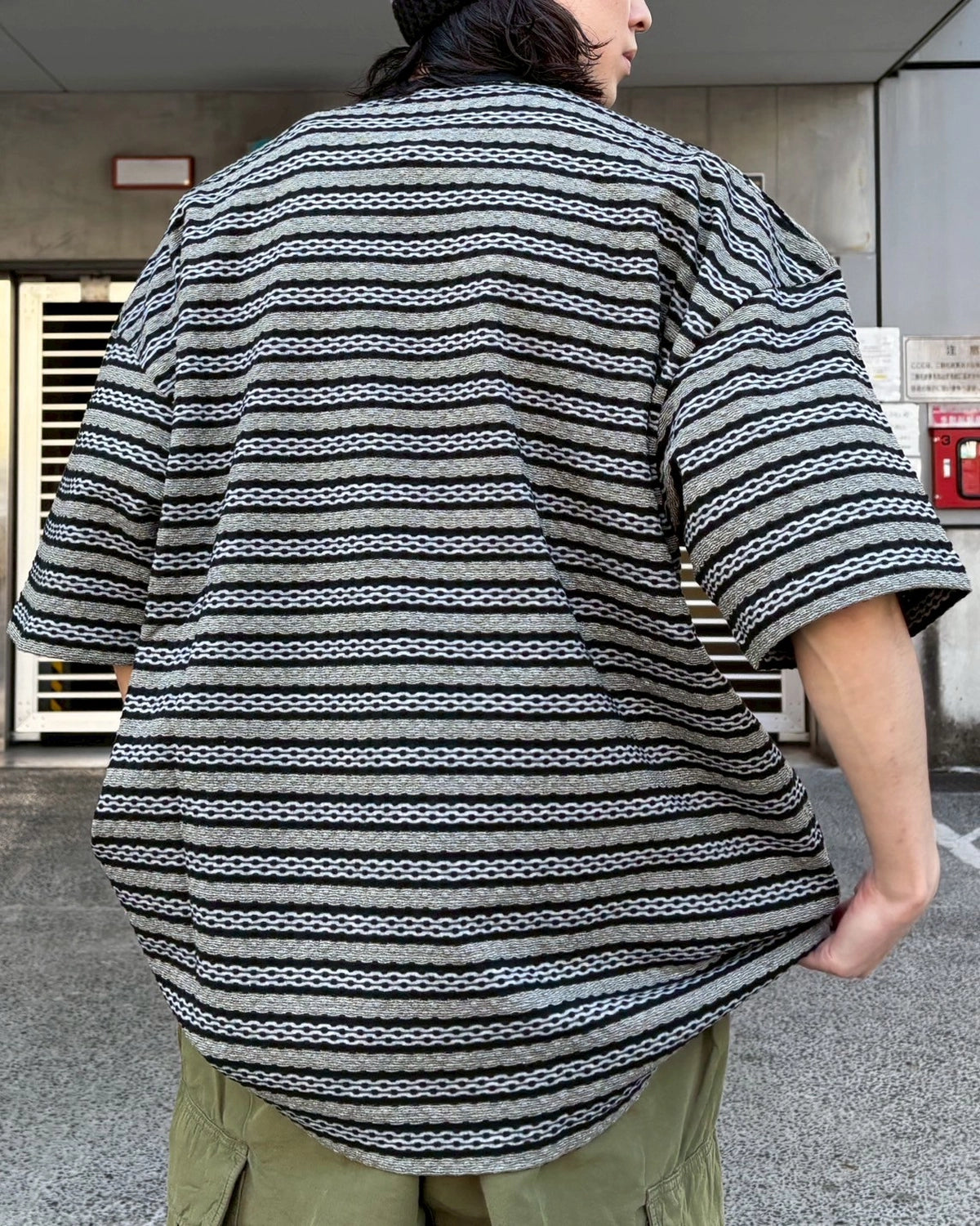 COOTIE PRODUCTIONS® / Jacquard Border S/S Tee (CTE-25S321)