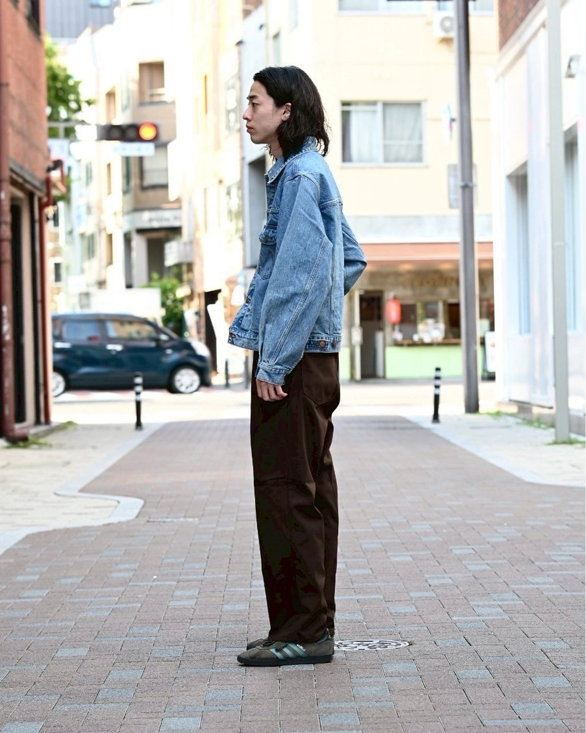 WACKO MARIA × WRANGLER / WASHED DENIM TRUCKER JACKET -TYPE-2- (25SS-WMO-WG02)
