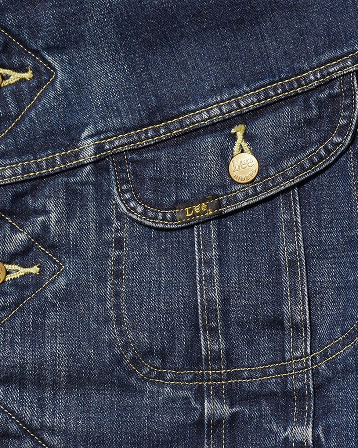 STANDARD CALIFORNIA × Lee / SD Storm Rider Denim Jacket 101LJ Vintage Wash (OUDLA520)