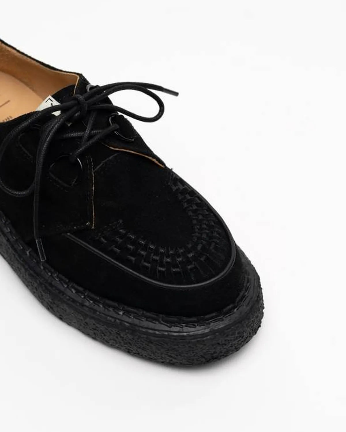 Maison MIHARA YASUHIRO General Scale. / "DAVID"Suede Inter Lace Shoes (S16FW713)