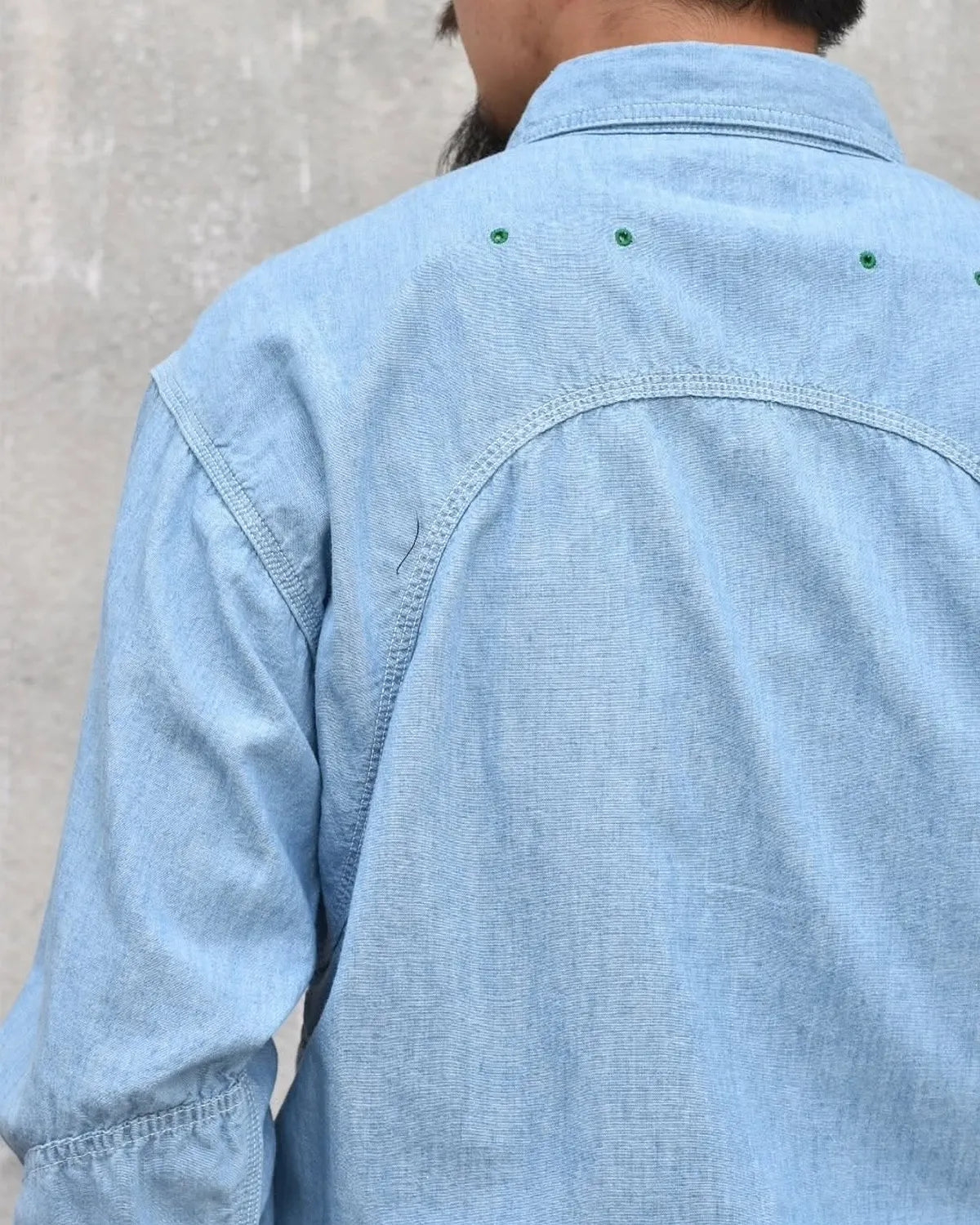 MASSES / CHAMBRAY WORK SHIRT (1252001013)