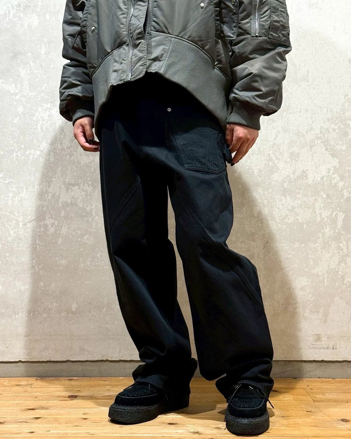 JW ANDERSON / ツイステッドワークウェアジーンズ (953-50071004)