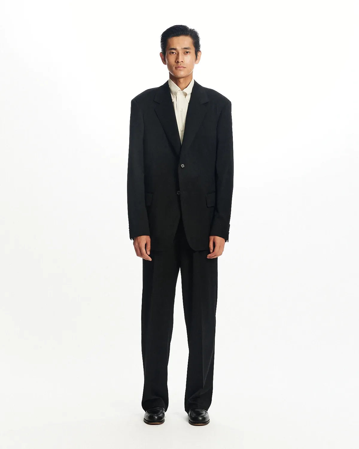 MARKAWARE / Super 200S Wool Satin Guillaume Jacket (A26A13JK01C)
