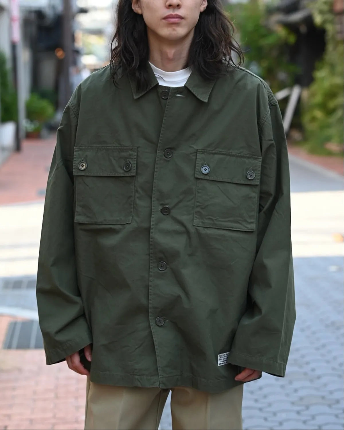 WACKO MARIA / ARMY SHIRT -TYPE1- (25FWE-WMO-ML03)