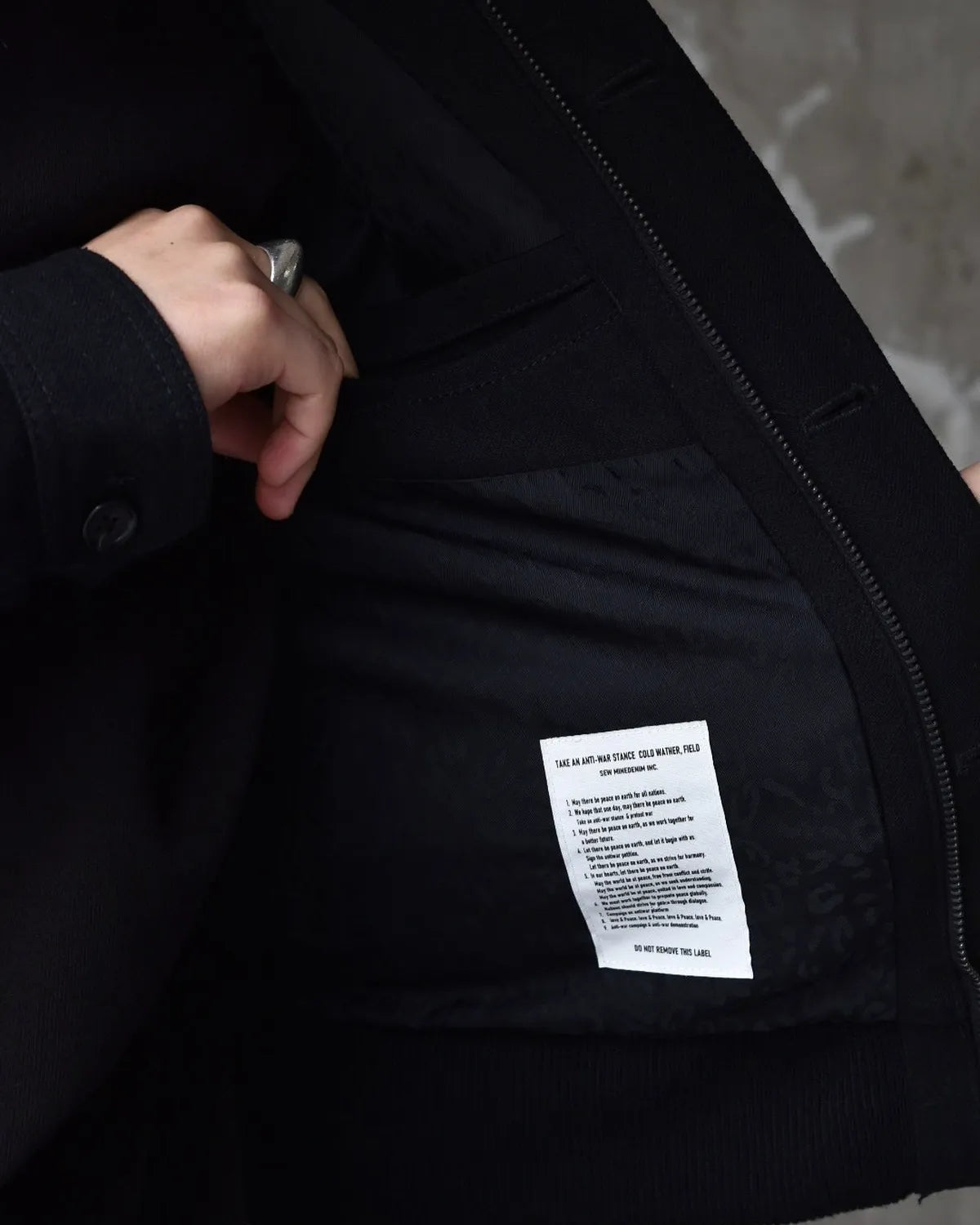 MINEDENIM / C.Wool Officer JKT (2510-8001)