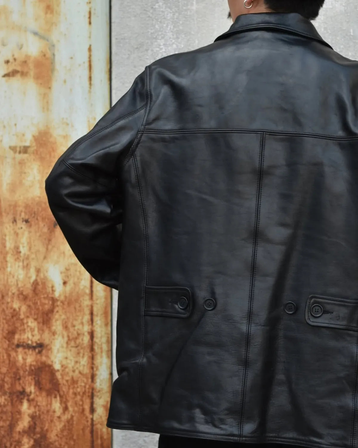 MASSES × Y's / LEATHER CAR COAT Ys (1259027014)