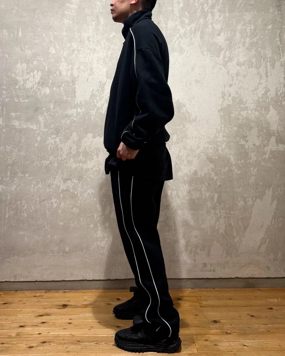 ESSENTIALS / MODERN FIT FLEECE TRACK JACKET (202SP256890F)