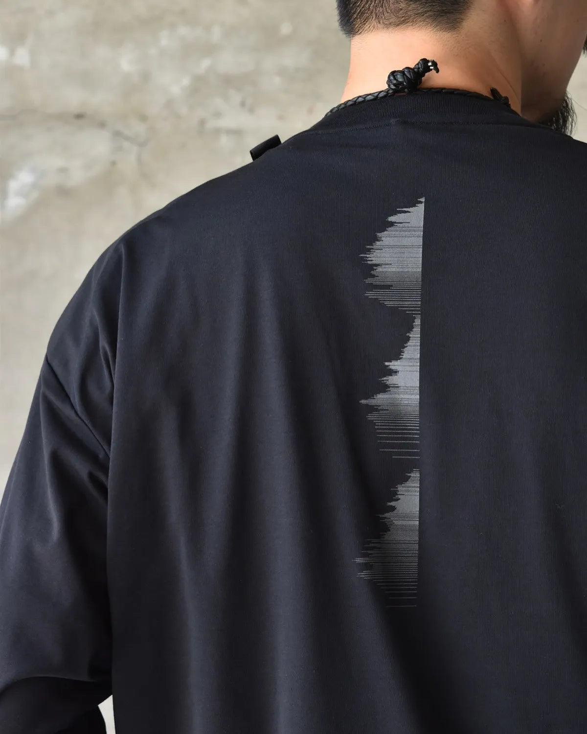 ALMOSTBLACK / REFLECT PRINT TSHIRTS (25AWGAB-CS03)