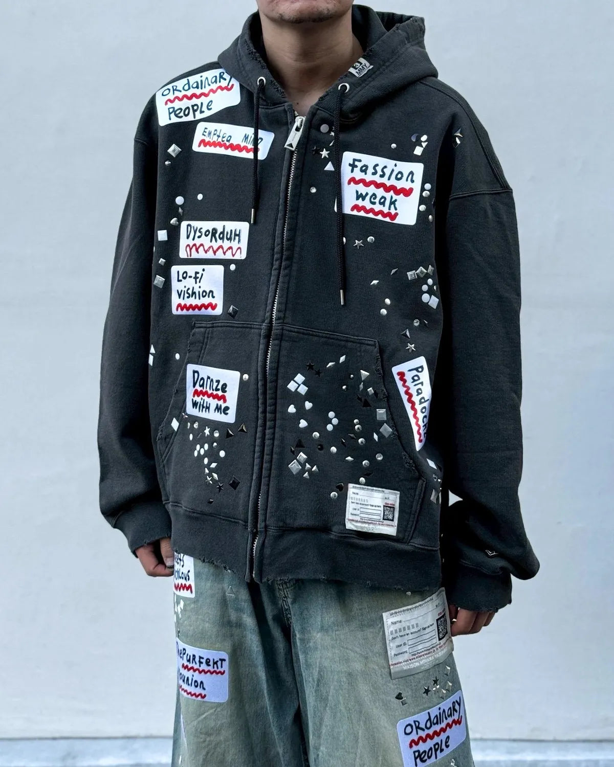 Maison MIHARA YASUHIRO / EMBELLISHED ST PK (A16PK551)