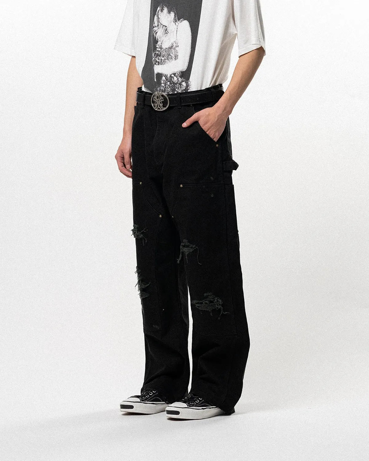 KAMIYA / BORO Duck Painter Pants (G16PT102)