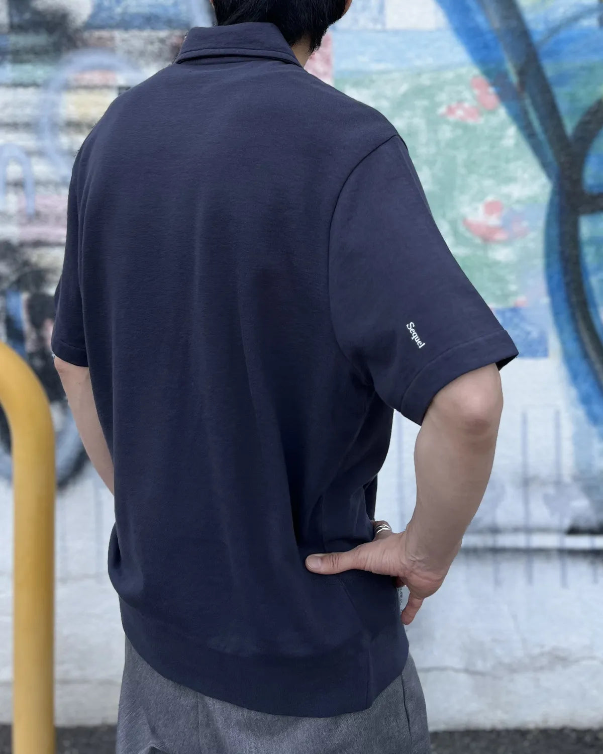 SEQUEL / SWEAT POLO SHIRT (SQ-26SS-CS-05)