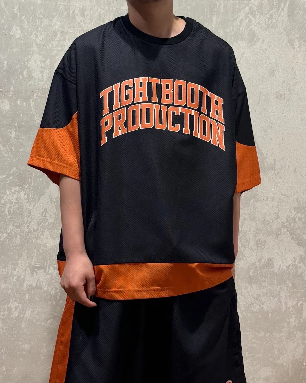 TIGHTBOOTH / COLLEGE DOBBY S/S T-SHIRT (00009401)