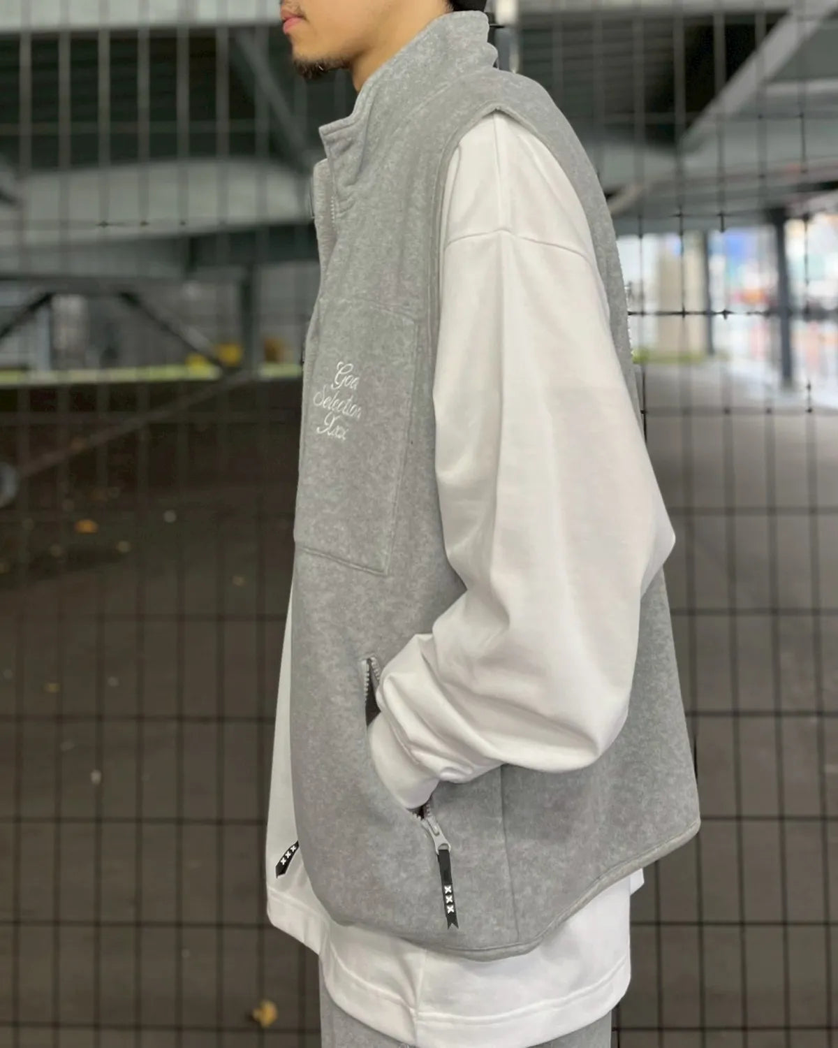 GOD SELECTION XXX / FLEECE VEST (GX-A26-JK-02)