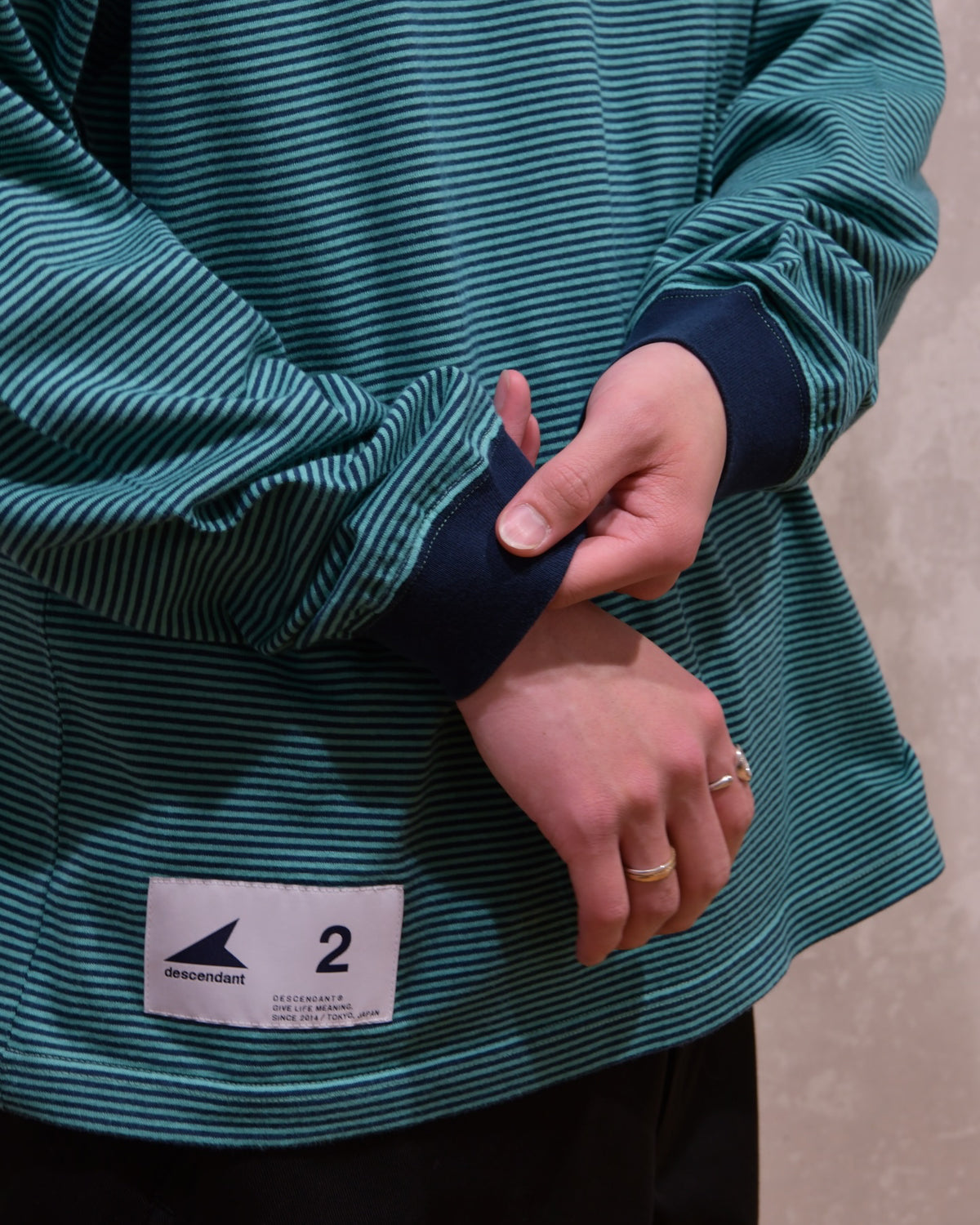 DESCENDANT / HORIZONTAL STRISTRIPE LS (261ATDS-CSM12)