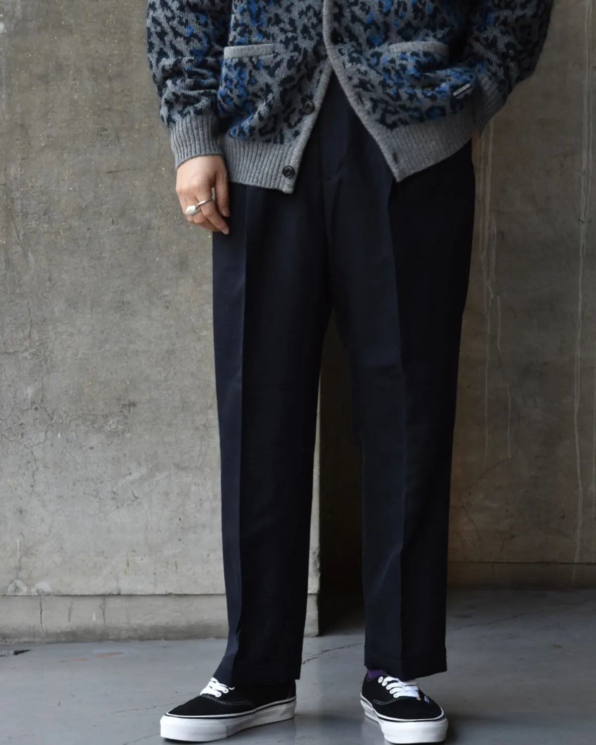 WACKO MARIA / DOUBLE PLEATED CHINO TROUSERS -TYPE-2- (25FW-WMP-PT02)