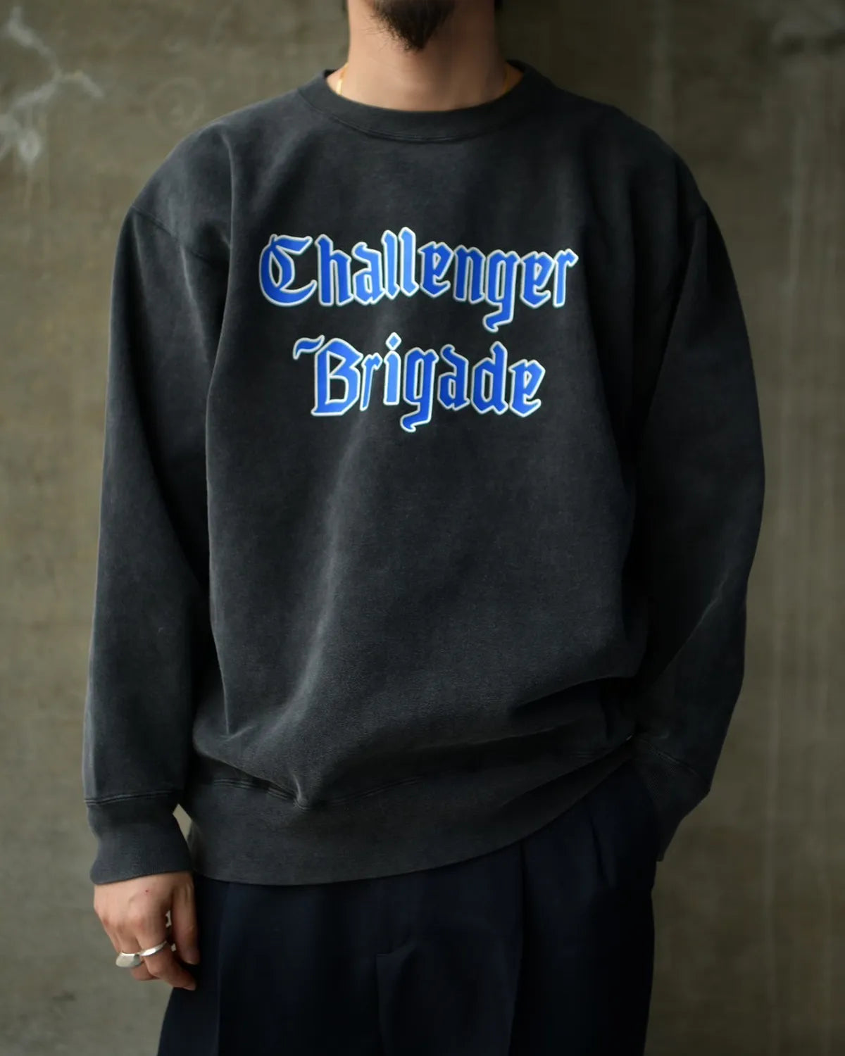 CHALLENGER / CLASSIC LOGO C/N SWEAT (CLG-SW 025-012)