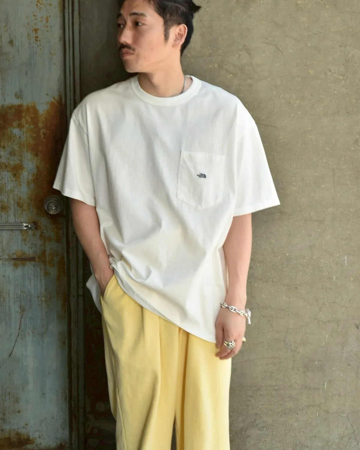 THE NORTH FACE PURPLE LABEL / 7oz Pocket Tee (N25SI102)