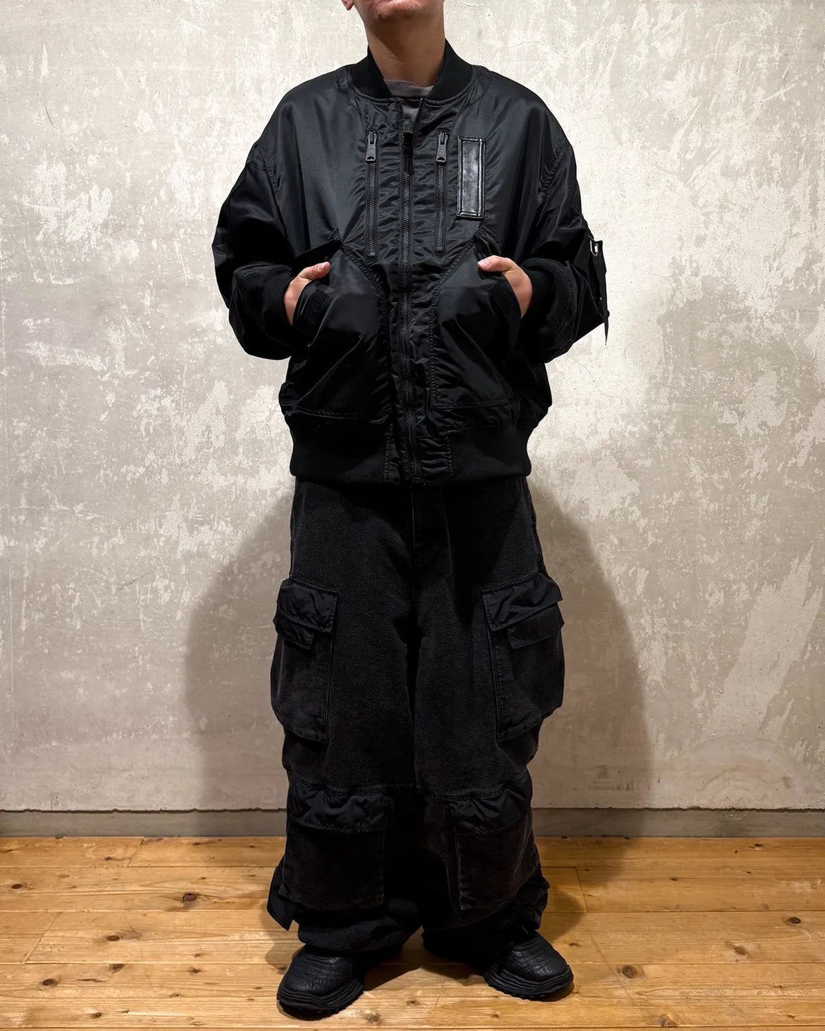 White Mountaineering × ALPHA INDUSTRIFS / WM × ALPHA INDUSTRIFS MA-1 JACKET (WM2573201)