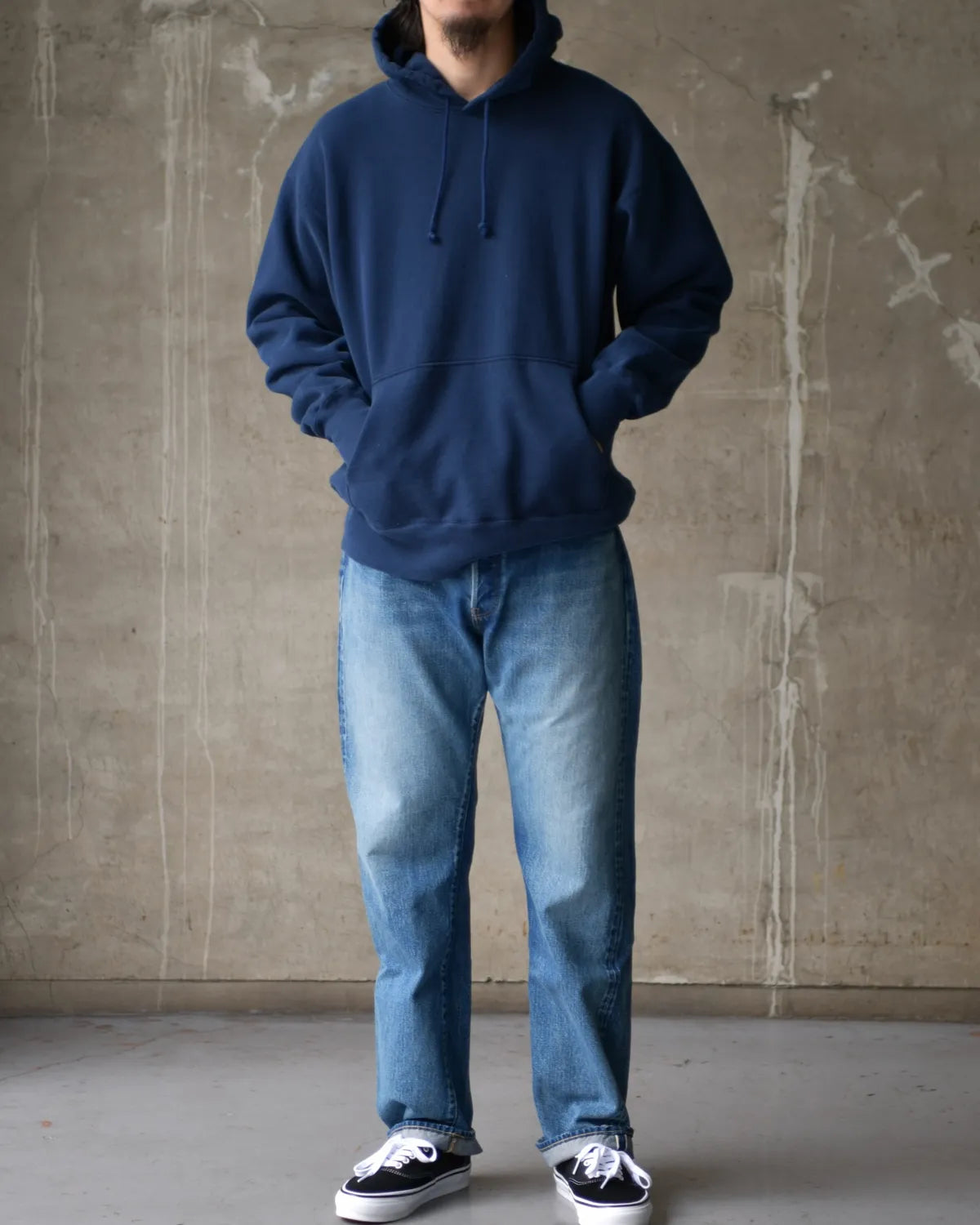 MASSES / SWEAT HOODED H.WASH (1261021013)
