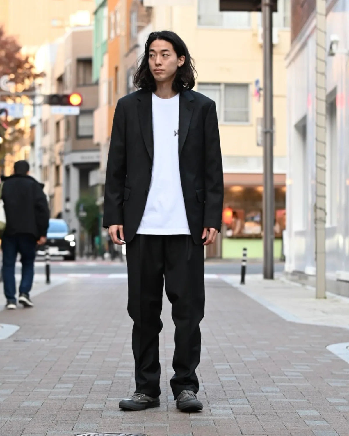 WACKO MARIA × DORMEUIL / SINGLE BREASTED JACKET -TYPE-3- & PLEATED TROUSERS -TYPE-2- (25FW-WMO-SU03)