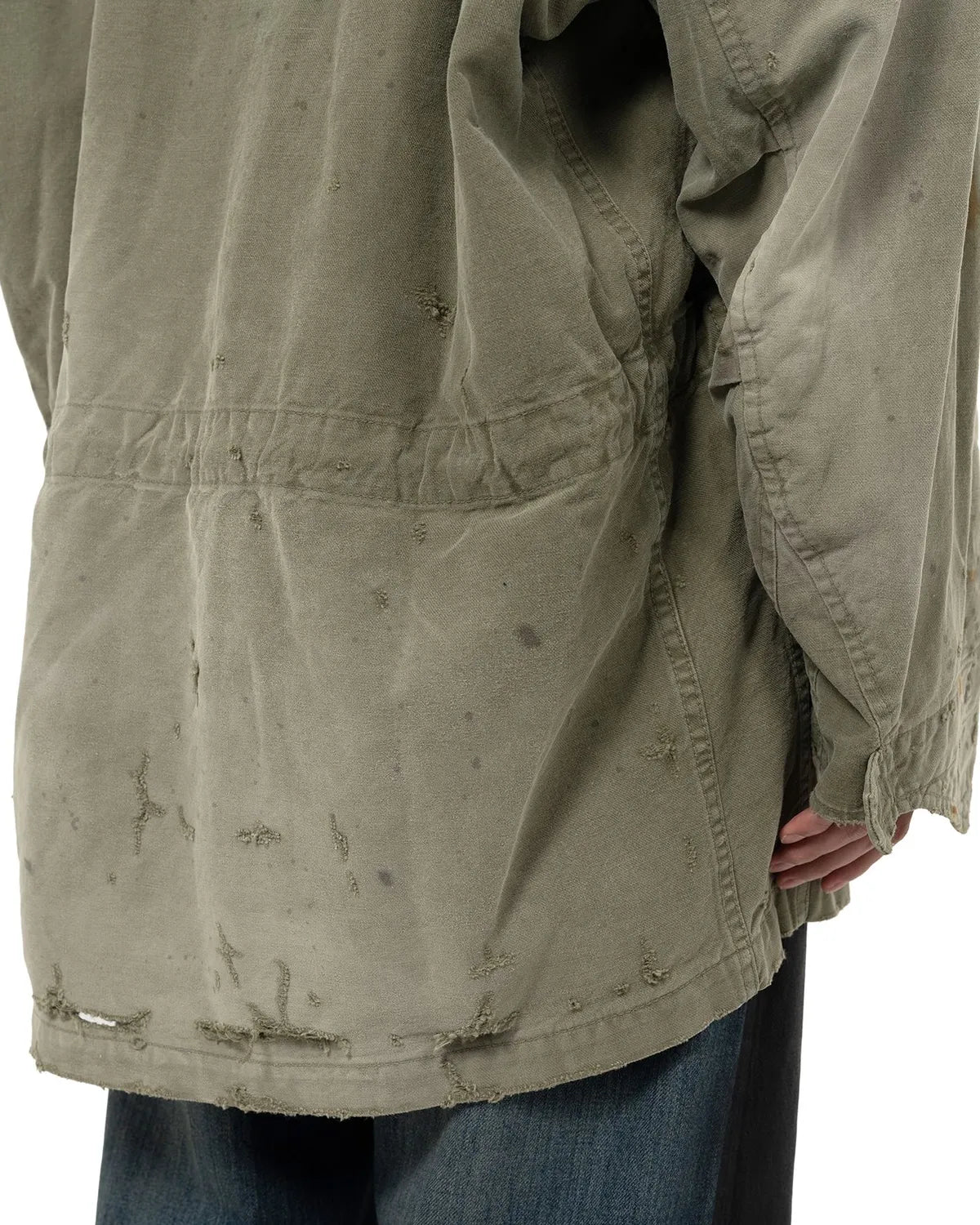 Maison MIHARA YASUHIRO / Distressed Field Jacket (J15BL171)