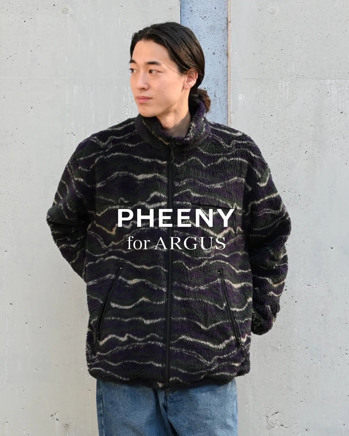 PHEENY (※J.B VOICE EXCLUSIVE) / WAVE BOA JACKET BOYS for ARGUS (PA25-BL01)