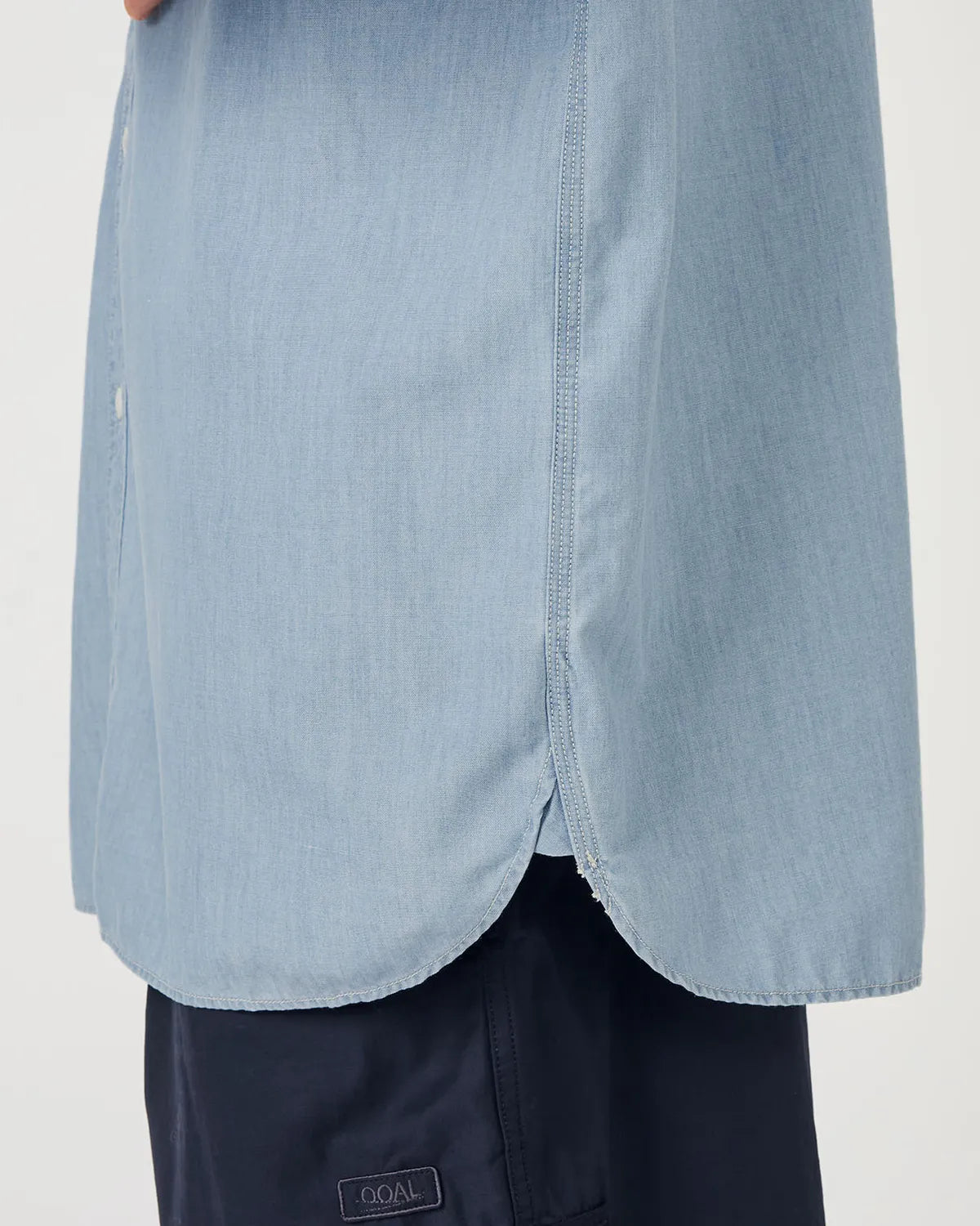 nanamica / Regular Collar Chambray Shirt (S26SG011)